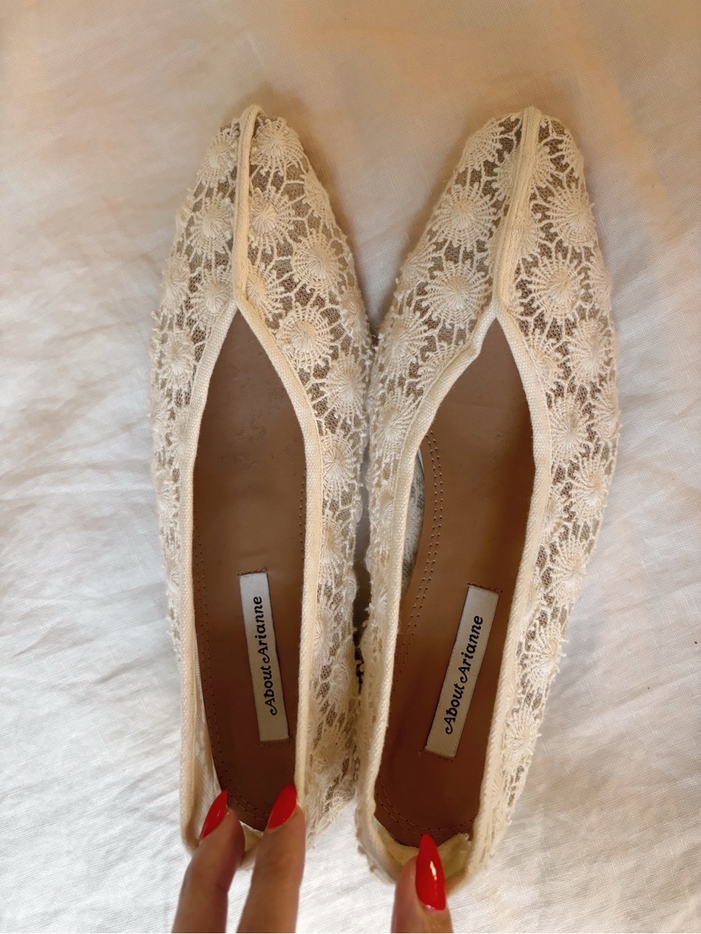 About Arianne Gina Puglia ballet pumps - Picture 4 of 5